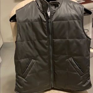 Gray waterproof outdoor quilted  vest Size M